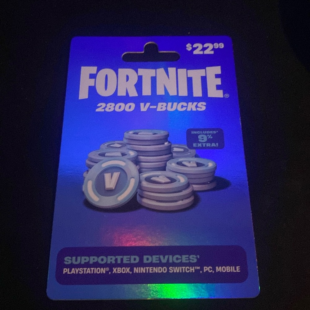 Fortnite Card